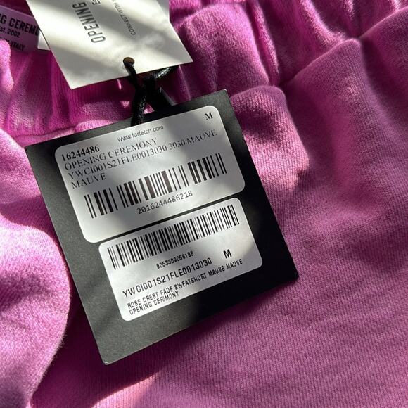 Open Ceremony Mauve Logo Shorts M - Picture 6 of 8